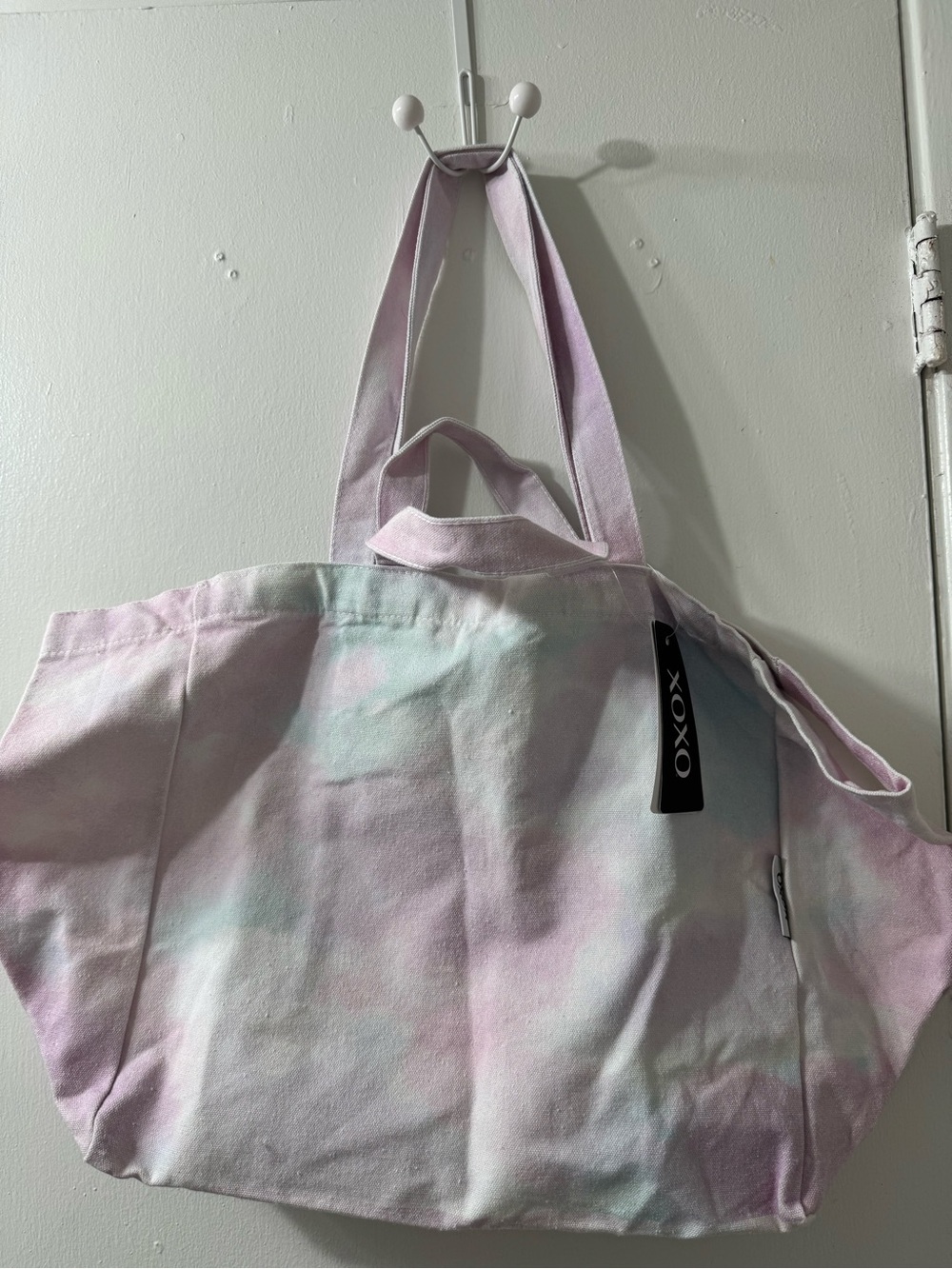 Pastel Tie-Dye Canvas Tote Bag. Xoxo Brand new with tags bought in Dubai, UAE